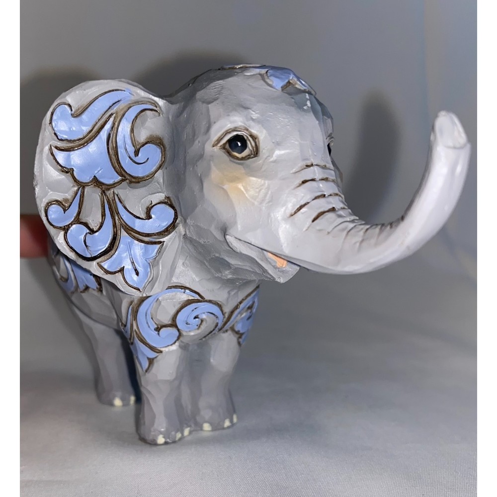Mini Elephant Figurine - Jim Shore Heartwood Collection